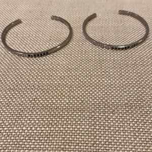 MantraBand Blessed and Choose Joy.